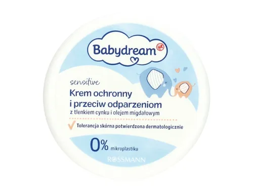 Babydream Sensitive, Krem ochronny i przeciw odparzeniom