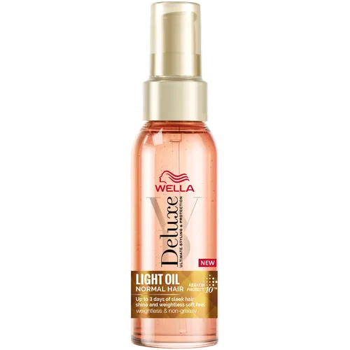 Wella Deluxe, Light Oil (Lekki olejek do włosów normalnych)