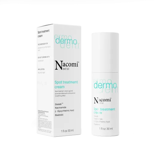 Nacomi Next Lvl Dermo, Spot Treatment Cream (Punktowy krem przeciwdziałajacy niedoskonałościom)