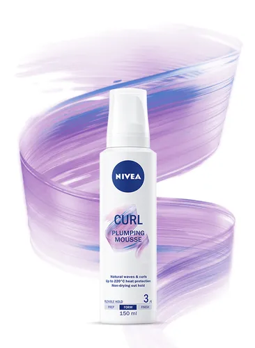 Nivea Curl Plumping Mousse (Pianka do włosów podkreślająca skręt loków)