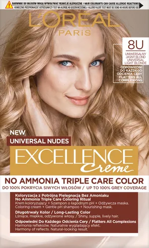 L'Oreal Paris Excellence Creme Universal Nudes No Ammonia Triple Care Color (Farba do włosów) - 4