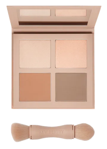 KKW Beauty Powder Contour & Highlither Kit (Zestaw do konturowania i strobingu)