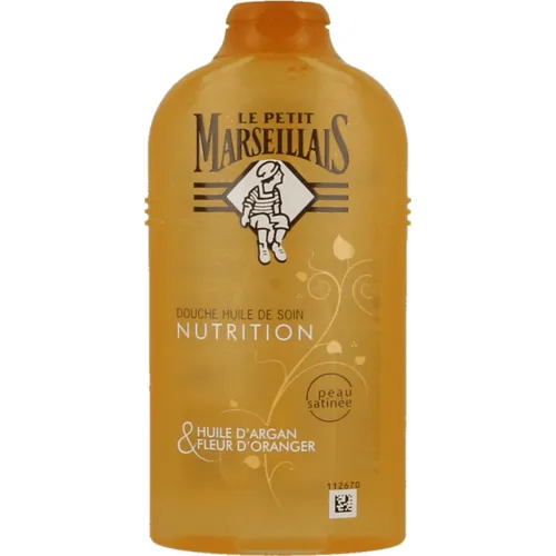 Le Petit Marseillais Douche Huile de Soin Nutrition (Odżywianie, Pielęgnujący olejek do mycia 'Olejek arganowy i kwiat pomarańczy') - 2