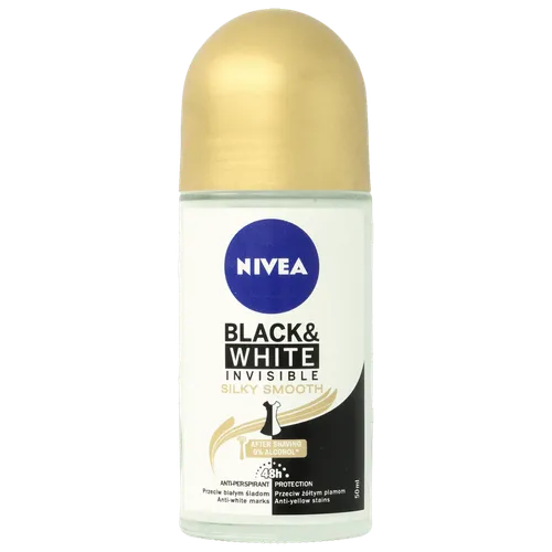 Nivea Black & White Invisible Silky Smooth, Antyperspirant  w kulce 48h