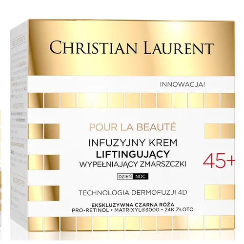 Christian Laurent Pour La Beaute 45+, Infuzyjny krem liftingujący wypełniający zmarszczki - 2