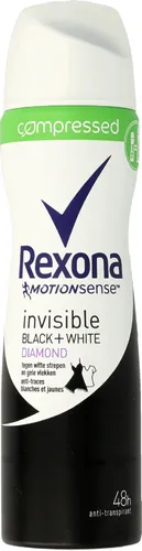 Rexona Motionsense, Invisible  on Black + White Clothes Diamond Anti-perspirant Spray 48h (Antyperspirant w sprayu) - 2