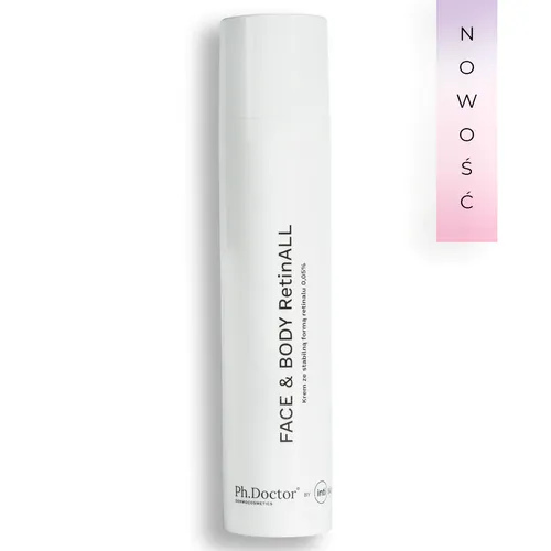 Ph. Doctor Dermocosmetics Face & Body, RetinALL, Krem ze stabilną formą retinalu 0,05%
