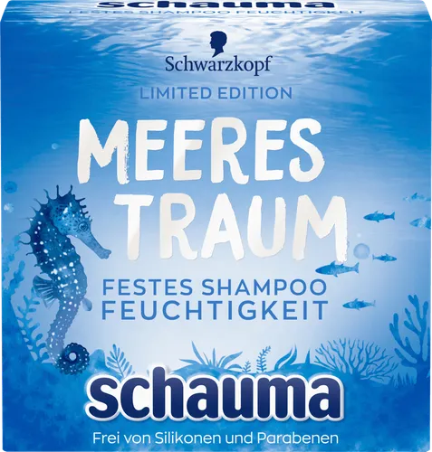 Schauma Festes Shampoo Meerestraum Feuchtigkeit (Nawilżający szampon w kostce)