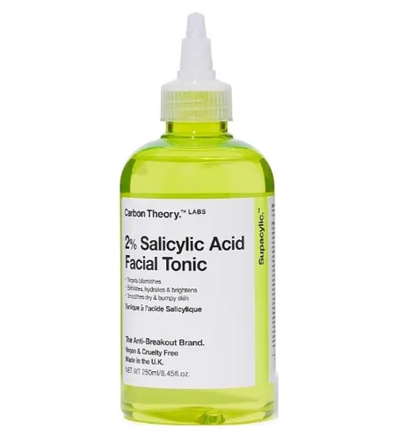 Carbon Theory Supacylic, Salicylic Acid Facial Tonic 2% (Tonik do twarzy z kwasem salicylowym)