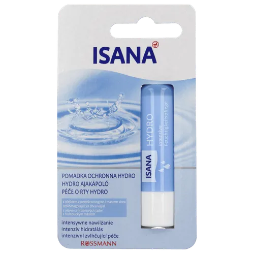 Isana Lippen Pflege, Hydro (Pomadka ochronna nawilżająca (nowa wersja))
