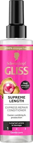 Schwarzkopf Gliss Supreme Length, Express Repair Conditioner (Ekspresowa odżywka regeneracyjna do długich włosów) - 1
