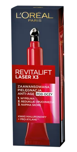 L'Oreal Paris Revitalift Laser X3, Krem pod oczy - 2