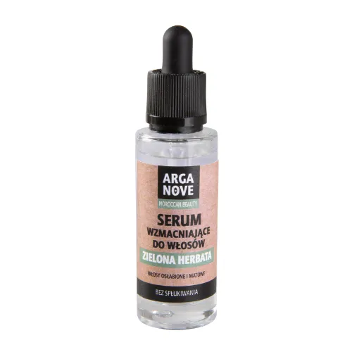 Arganove Wzmacniające serum do włosów `Zielona herbata` - 2