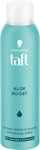 Schwarzkopf Taft Aloe Boost, Natural Waves & Volume Texturizing Spray (Spray teksturyzujący do włosów)