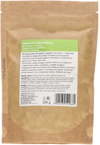 Manufaktura Piękna Puder do kąpieli `Modżajto` - 2