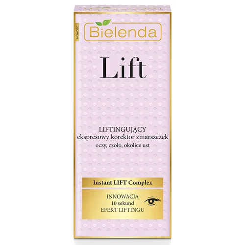 Bielenda Lift, Liftingujący ekspresowy korektor przeciwzmarszczek oczy, czoło, okolice ust