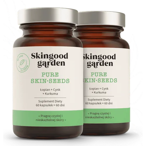 Skingood Garden Pure Skin Seeds, Suplement diety do walki z niedoskonałościami - 1