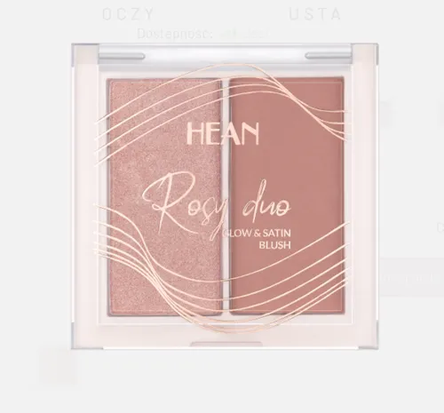Hean Rosy Duo Glow & Satin Blush (Róż) - 3