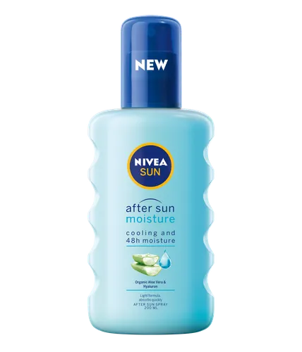 Nivea Sun, After Sun Moisture with Aloe Vera (Spray po opalaniu `Aloes`)