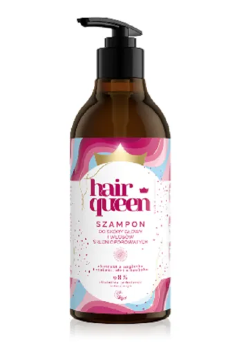 Hair Queen Szampon do skóry głowy i włosów średnioporowatych