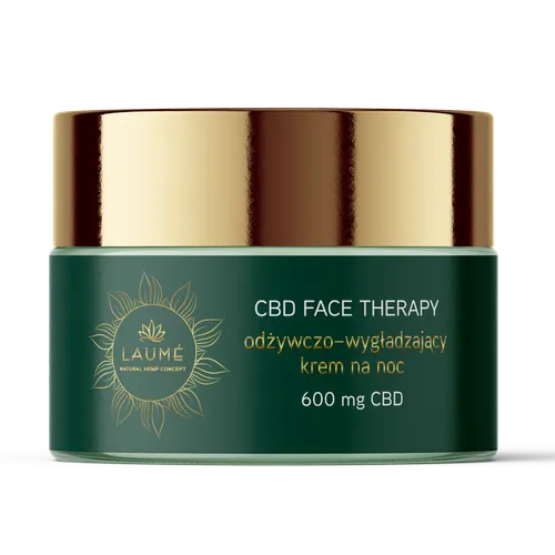 Laume CBD Face Therapy, Odżywczo-wygładzający krem na noc  600 mg CBD - 1