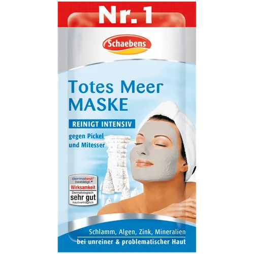 Schaebens Totes Meer Maske mit Algen (Maseczka do twarzy z algami)