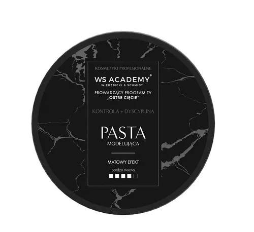 WS Wierzbicki & Szmidt Academy Pasta do włosów modelująca `Kontrola + Dyscyplina`