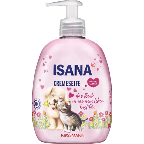 Isana das Beste in meinem Leben bist Du Cremeseife (Kremowe mydło w płynie)