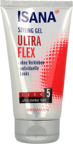 Isana Ultra Flex, Styling Gel (Utramocny żel do stylizacji włosów) - 1