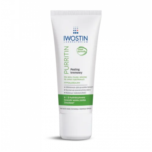 Iwostin Purritin, Kremowy peeling do twarzy