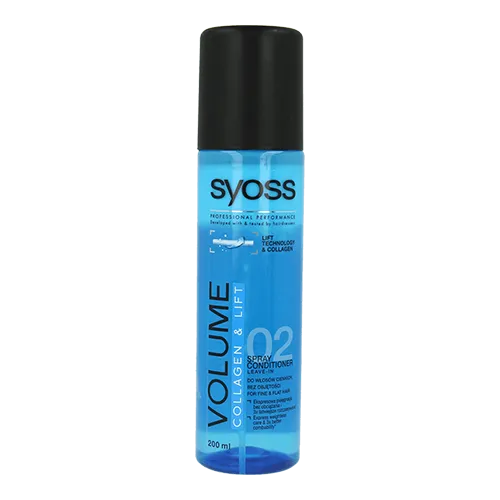 Syoss Volume Collagen & Lift, Spray Conditioner (Odżywka w sprayu dodająca włosom objętości)