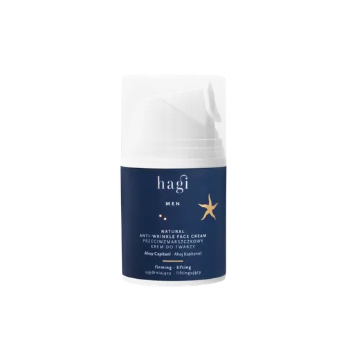 Hagi For Men, Przeciwzmarszczkowy krem do twarzy dla mężczyzn `Ahoj Kapitanie!` - 1