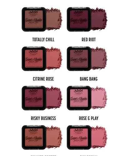 NYX Professional Makeup Sweet Cheeks, Creamy Powder Blush Matte (Ròż do policzkòw) - 2