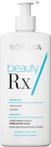 Soraya Beauty Rx, Ultra nawilżająca emulsja do ciała