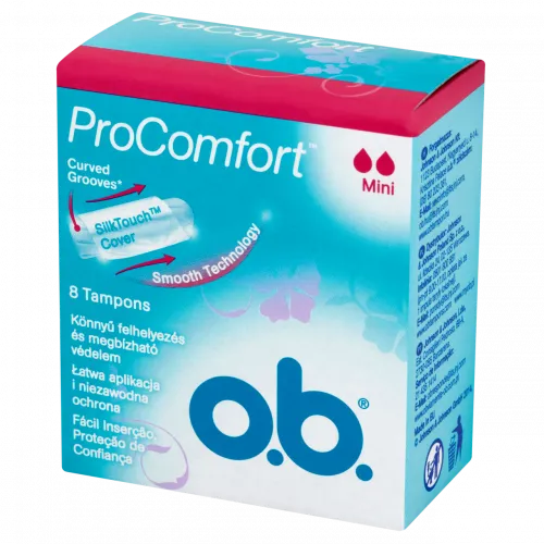 O.B. ProComfort Mini, Tampony higieniczne  (stara wersja) - 1