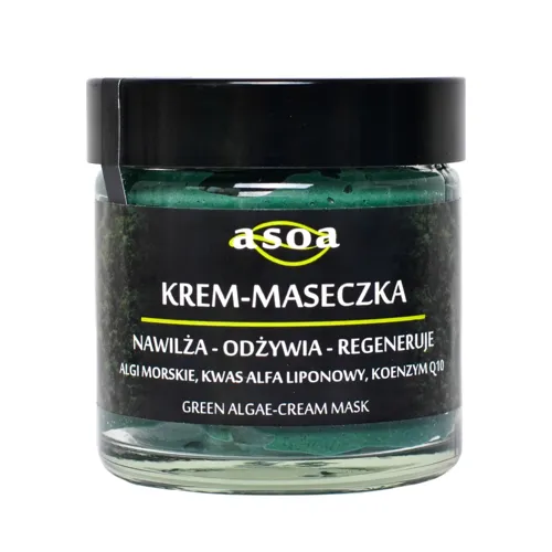Asoa Krem - maseczka `Algi morskie` - 2