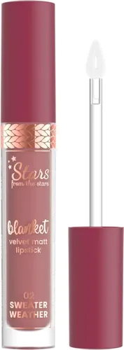 Stars from the stars Blanket, Velvet Matt Lipstick (Aksamitna matowa pomadka w płynie)