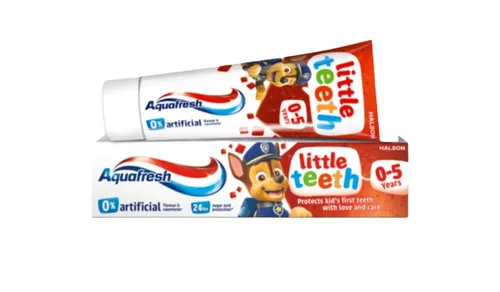 Aquafresh Little Teeth, Toothpaste 0-5 years (Psi Patrol, Pasta do zębów dla dzieci 0-5 lat)