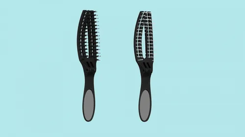 Olivia Garden On The Go Smooth & Style Fingerbrush (Szczotka do włosów podróżna) - 2