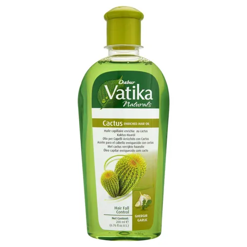 Dabur Vatika, Cactus Enriched Hair Oil (Olejek do włosów wzbogacony kaktusem) - 2