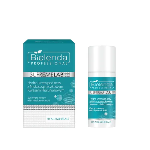 Bielenda Professional SUPREMELAB Hyalu Minerals, Hydro-krem pod oczy z kwasem hialuronowym