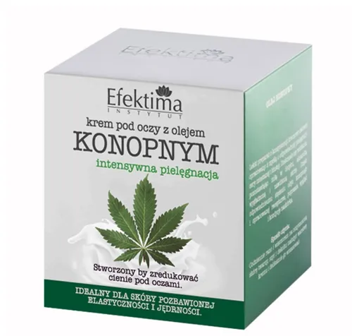 Efektima Intensywna pielęgnacja, Krem pod oczy z olejem konopnym - 2