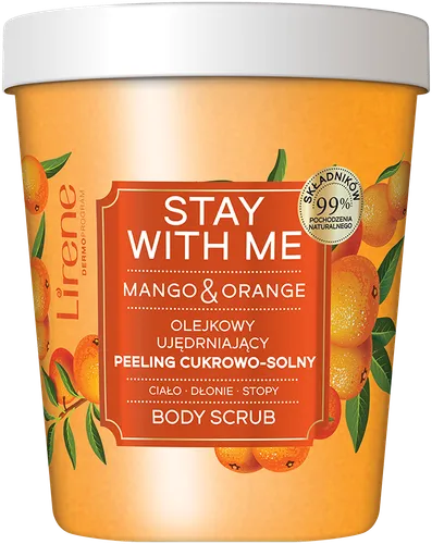 Lirene Dermoprogram Olejkowy ujędrniający peeling cukrowo-solny `Stay With Me`