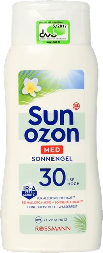 SunOzon Med, Sonnengel LSF 30 (Żel przeciwsłoneczny SPF 30)