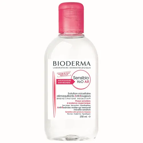 Bioderma Sensibio H2O AR, Make - up Removing Micelle Solution (Płyn micelarny do skóry wrażliwej i naczynkowej) - 2