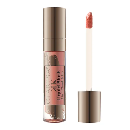 Claresa Claresa x Kitulec, Liquid Blush 2in1 Cheek & Lip (Róż w płynie do policzków i ust)