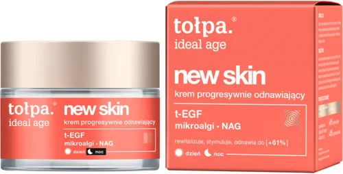 Tołpa Ideal Age, New Skin, Krem progresywnie odnawiający na dzień i na noc
