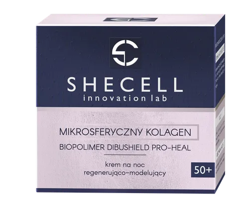 Shecell Mikrosferyczny Kolagen, Krem na noc regenerująco-modelujący 50+ - 2