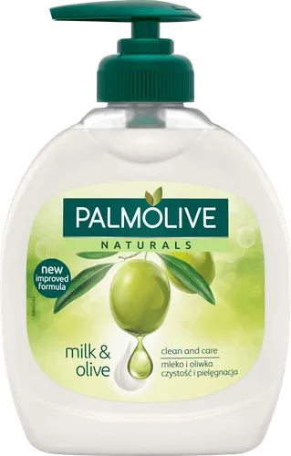 Palmolive Naturals, Liquid Handwash with 100% Natural Olive 'Ultra Moisturizarion' (Mydło w płynie z mleczkiem oliwkowym) - 1