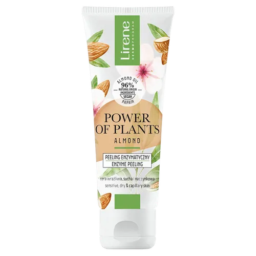 Lirene Dermoprogram Power of Plants, Peeling enzymatyczny `Almond`